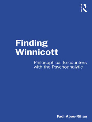 cover image of Finding Winnicott